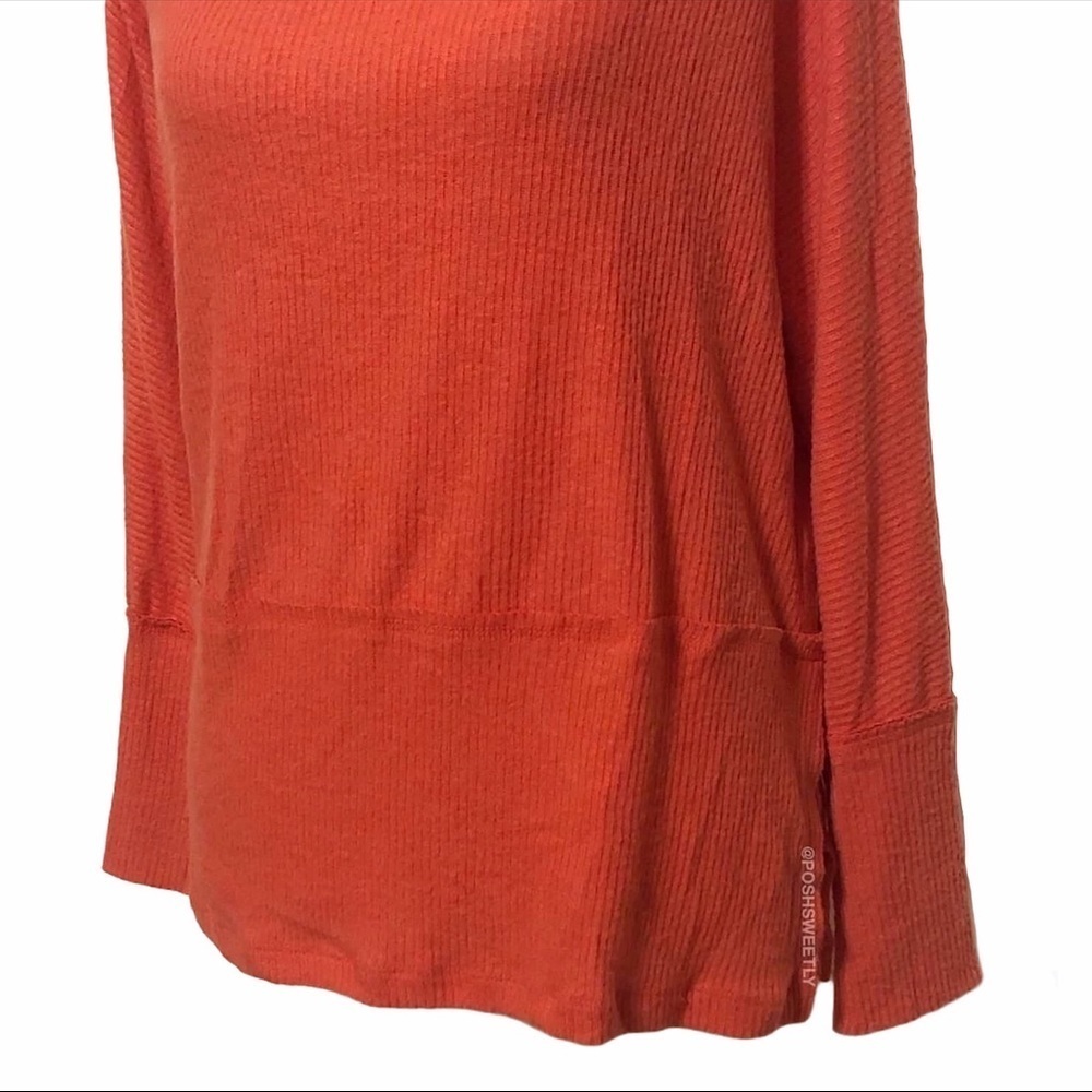 Anthropologie Ribbed Hacci Knit Mockneck Top - Picture 6 of 10